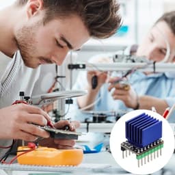 5pcs Tmc2225 Stepper Motor Driver Module Quiet Printing ABS
