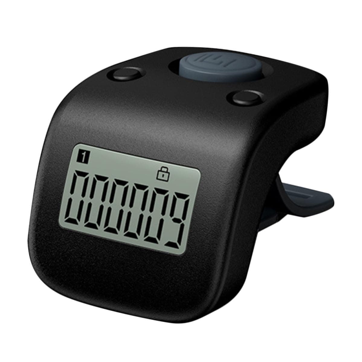 Rechargeable Digital Finger Tally Counter with Ring, 6 Digit