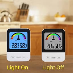 Digital Humidity Temperature Meter Room Dry Wet Comfort Guide