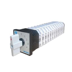 0-4 Positions LW12-16/12 Cam Switch Changeover Rotary Selector 12 Poles Knots 48 Terminals 16A Power Control