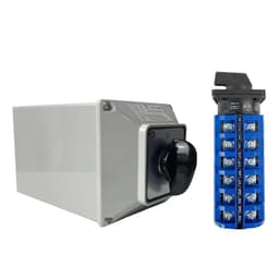 LW26-63/6M 63A 6P Changeover Cam Switch Protective Cover Rotary Selector
