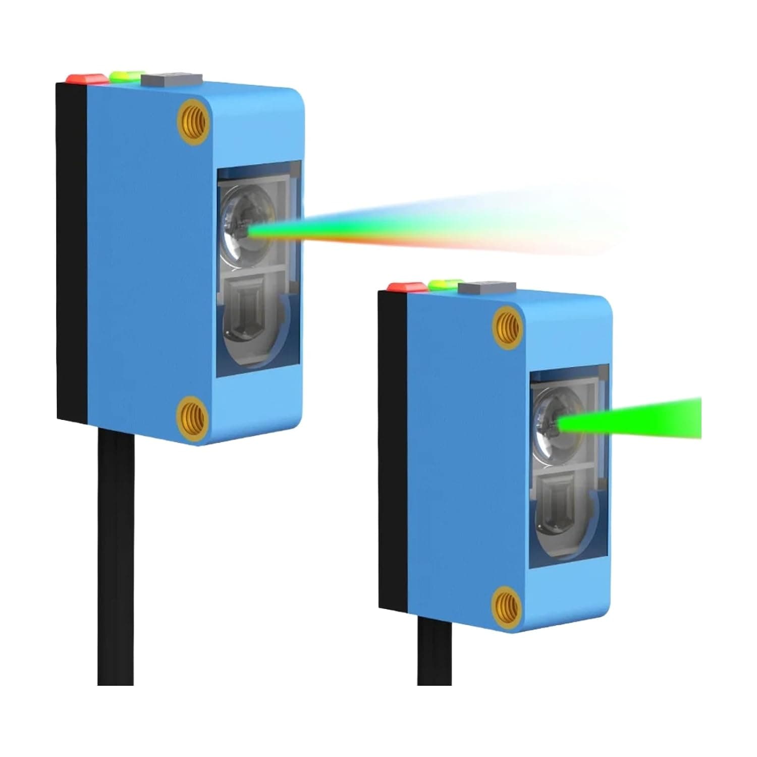 1PSC Color Mark Label Contrast Sensor 12-24V DC NPN 10mm Sensing Distance