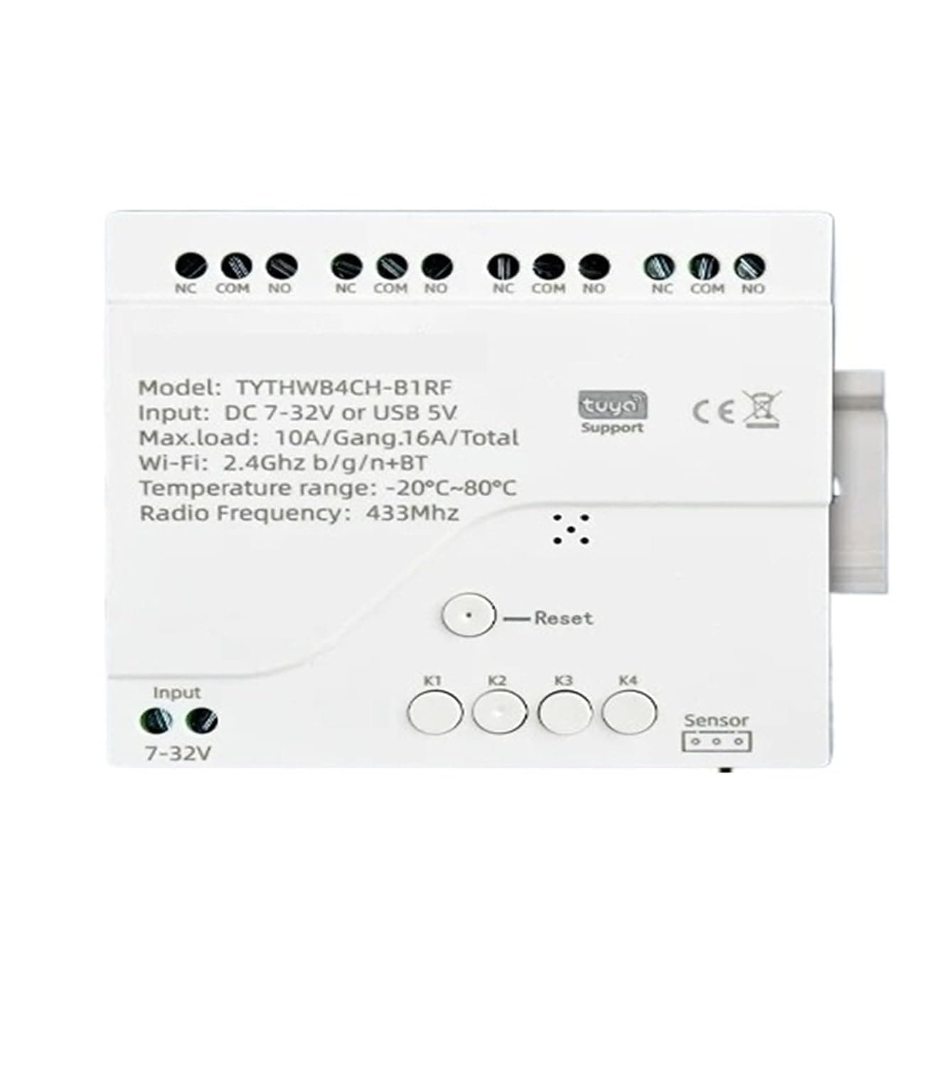 Temperature Switch 16A 3000W with Energy Consumption Monitoring