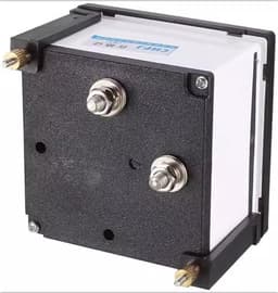 SQ-72 45-65Hz Frequency Panel Meter, 1.5 Accuracy Class Pointer Type Analog Hertz AC 220V380V 1Pcs(110V)