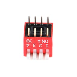 2.54mm RED DIP Side Dial Toggle Coding Switch Touch ON/Off DP 2P 3P 4P 5P 6P 8P DP-02P DP-06P DP-08P DP-4P DP-5P DP-3P 3Pcs(2P)