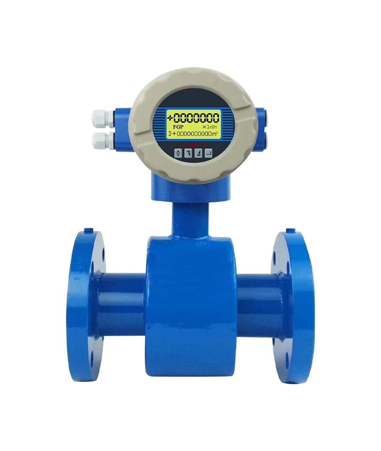Electromagnetic Flow Meter Electronic Digital Display Integrated Pipeline Sensor(DN10 4-20mA+RS485)