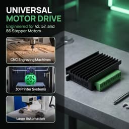 Tb6600 Stepper Motor Driver Module, 32 Segments, Bipolar Current Control