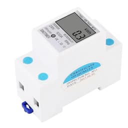 LCD Digital Display Power Consumption Meter Single Phase Energy Meter