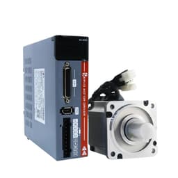 220V 3000RPM IP65 AC Servo Motor Drivers Kit A5 200W 400W 600W 750W 1000W AC Servo Motor with Driver for Machine(400W 17Bit Increment)