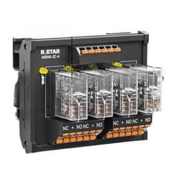 1PCS Relay Module 24V 8CH 12V PLC(DC12V 4CH 2NO2NC 5A Plug-in)
