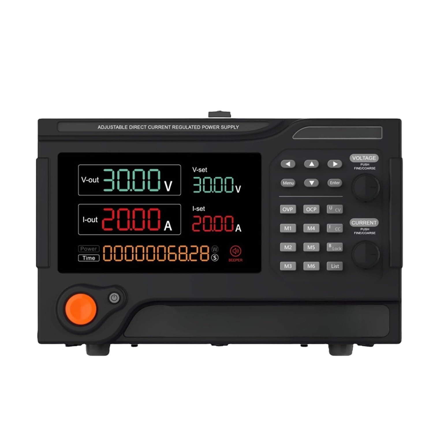 Programmable DC Power Supply 120V 10A 10mV 10mA RS232 RS485 USB
