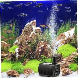 12V DC Brushless Water Pump, Submersible Fountain Pond Circulator