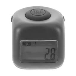 Digital Finger Counter Ring with Display, Portable Tally Device Black