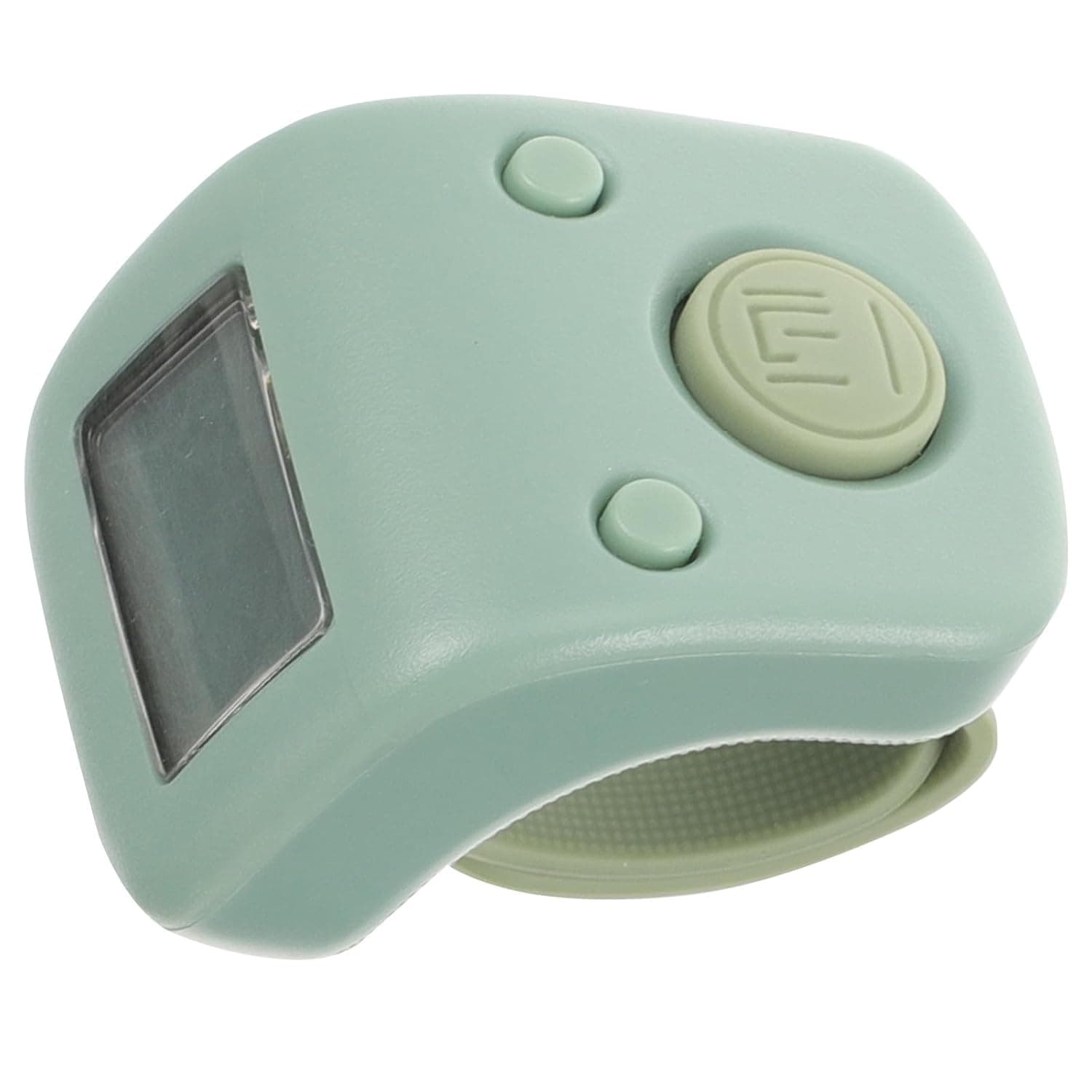 Silicone Digital Finger Counter with Ring, Six-digit Electronic Screen