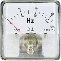 SD60 60HZ 120Hz Dual Range Analog Frequency Meter 1ma DH60 Scale Instrument CZ60 1Pcs