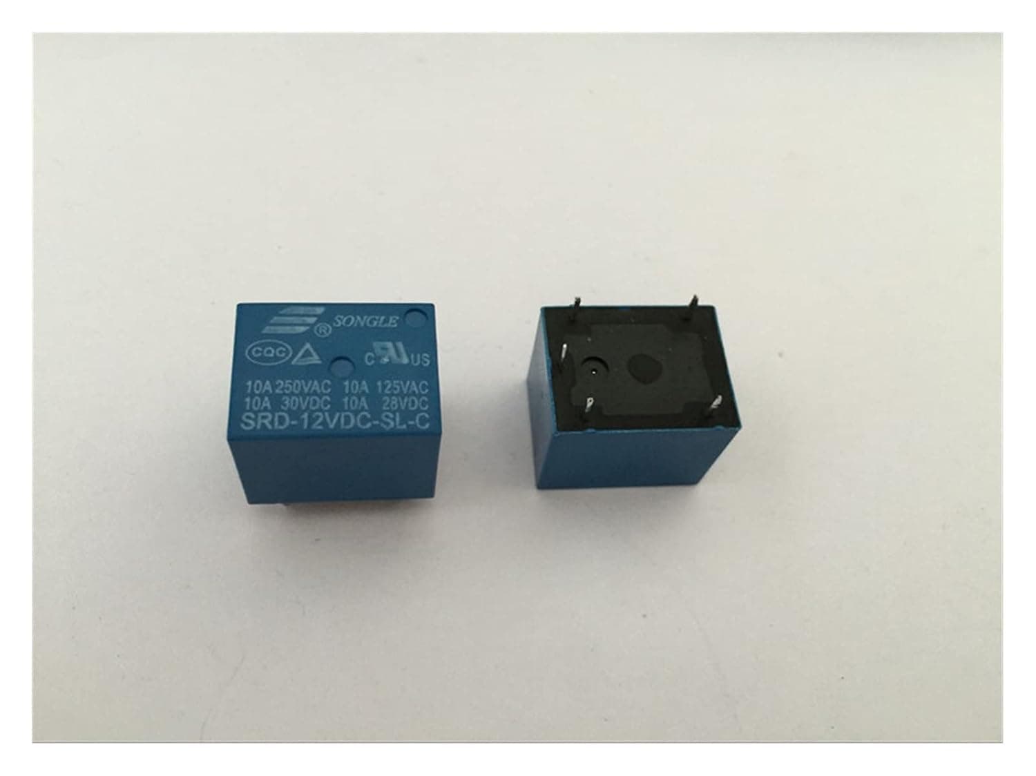 100PCS/lot 12V DC Power Relay T73-12V SRD-12VDC-SL-C PCB Type