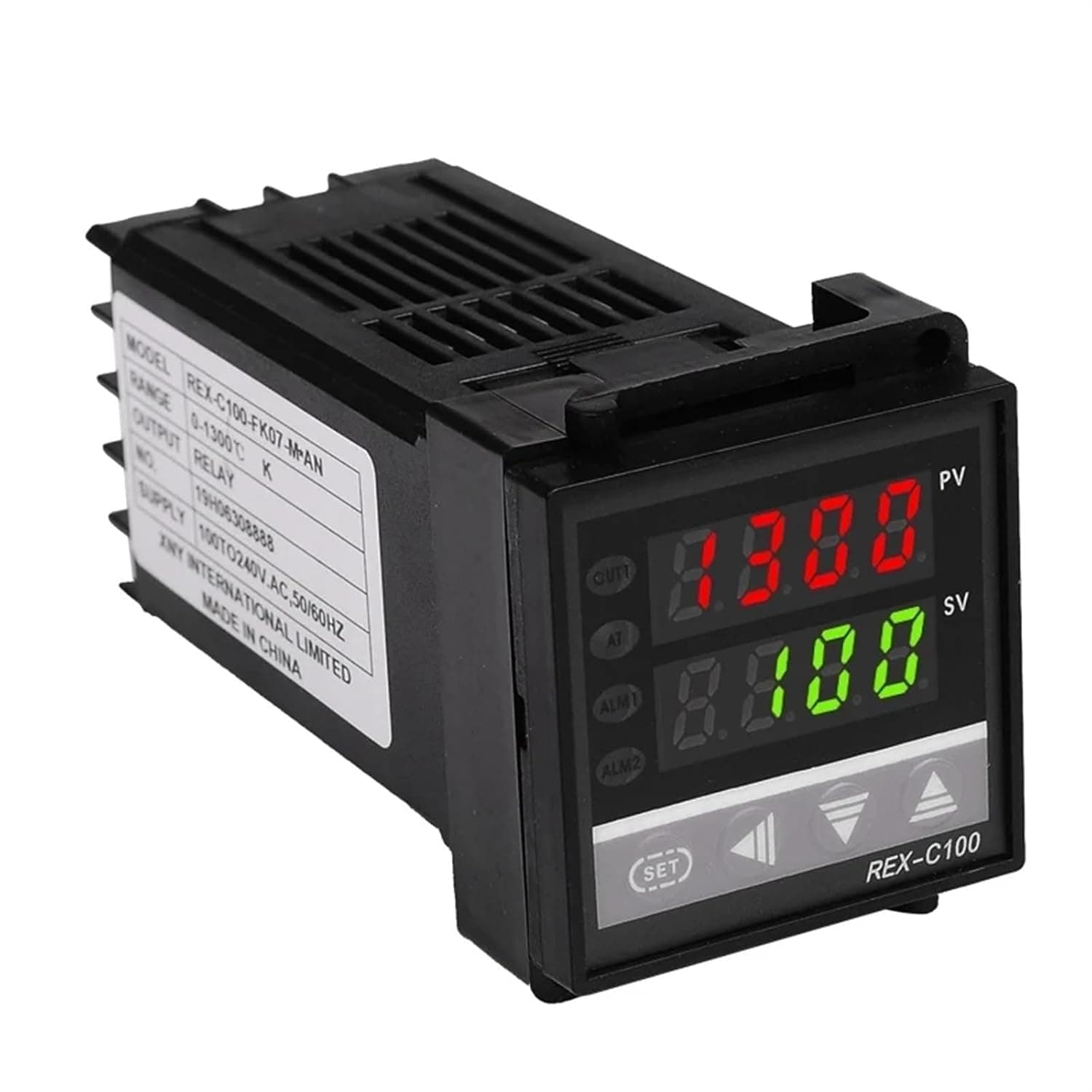 10PCS/Lot Digital PID Controller Temperature Regular Thermastat Thermocouple K J Input Relay Output